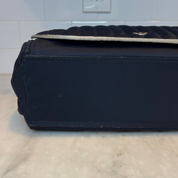 Armani Emporio Navy Blue Designer Baby Diaper Weekender Messenger Bag Set - Picture 8 of 16